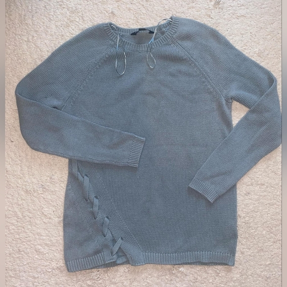 Rock & Republic lace up sweater - Picture 6 of 7